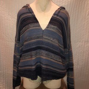 {{LoveStitch}} Hooded Poncho